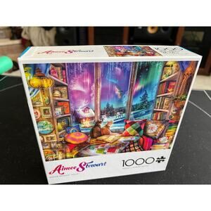 Buffalo Games 1000-piece Aimee Stewart Winter Reading Nook jigsaw puzzle